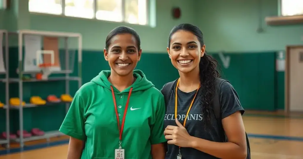 áreas da educação física