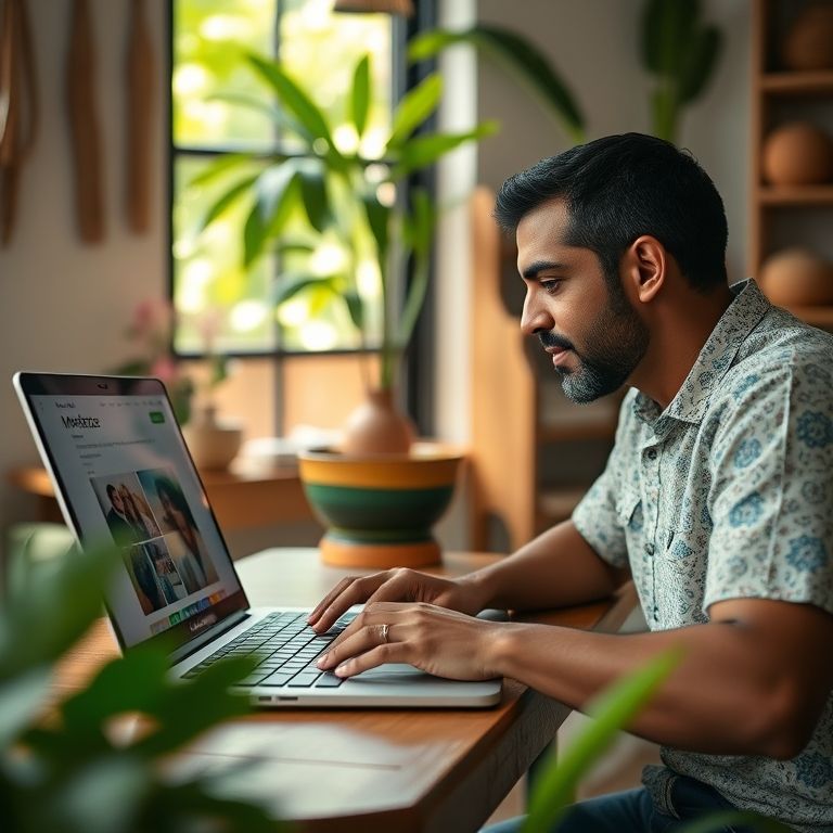 Artesã brasileira criando curso online usando a Monetizze.