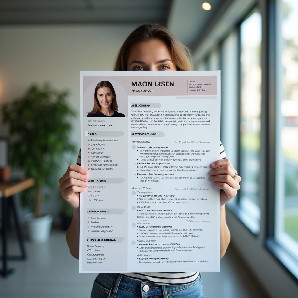 Currículo profissional e bem estruturado.