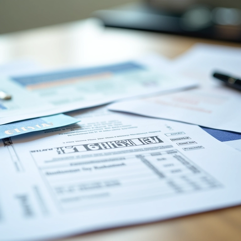 Documentos organizados para inscrição no Prouni, demonstrando a preparação necessária.