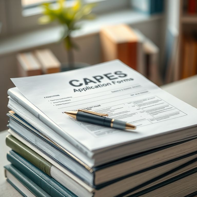 Formulário de inscrição da CAPES sobre livros acadêmicos, foco na educação.