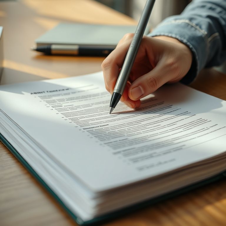 Inserindo citação em um documento no computador, seguindo normas da ABNT.