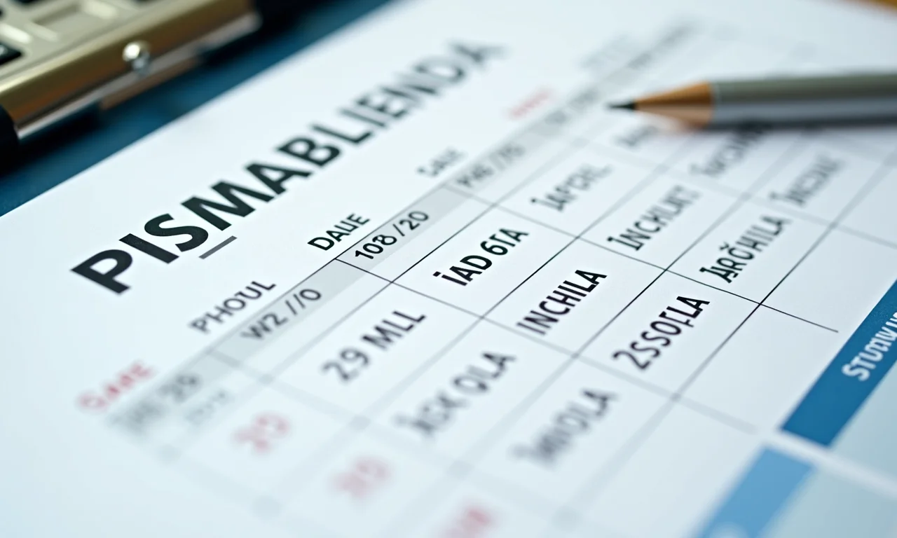 Calendário mostrando o cronograma de pagamento do PIS/PASEP.