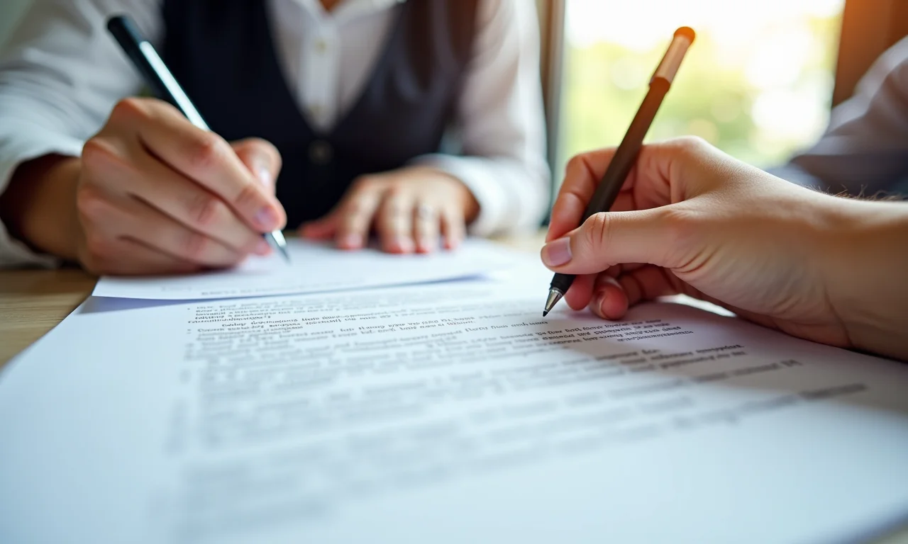 Contrato de prestação de serviços de aulas particulares assinado.