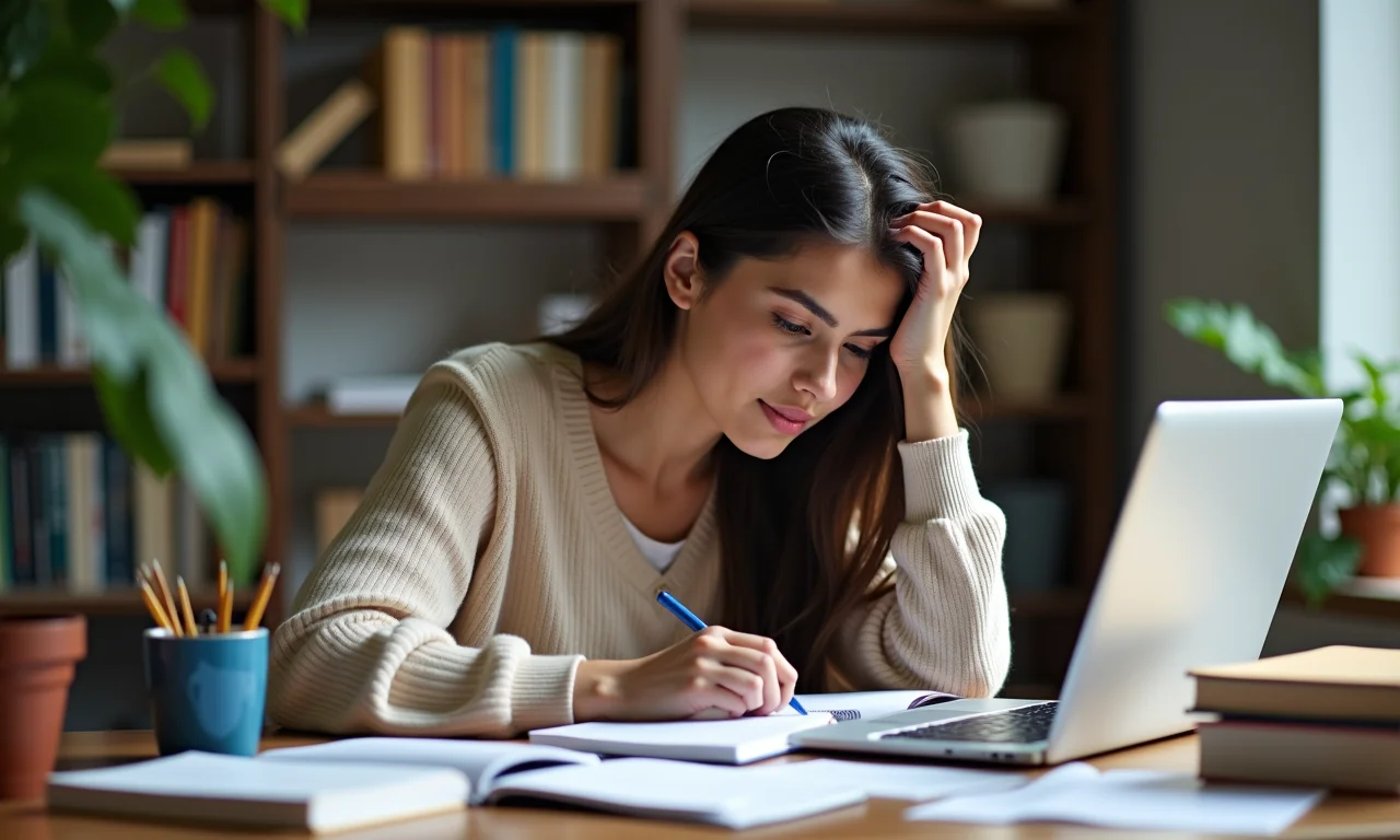 Estudante pesquisando sobre bonificação regional do SiSU em seu laptop.