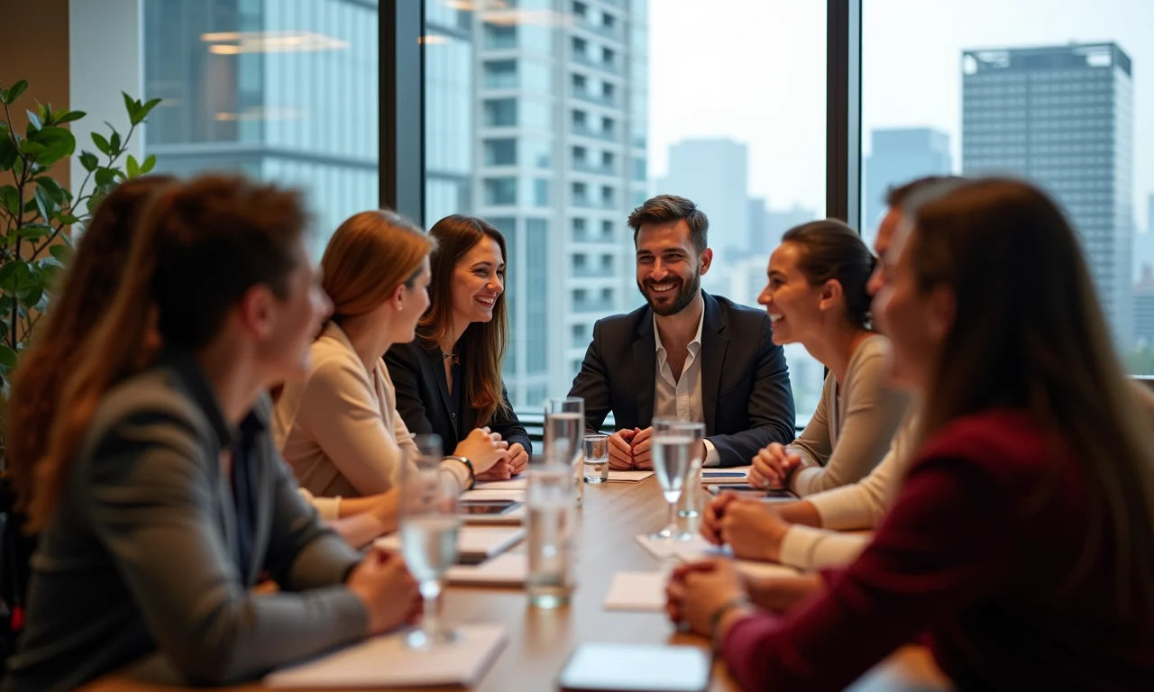 Fonoaudiólogas em evento de networking em São Paulo.