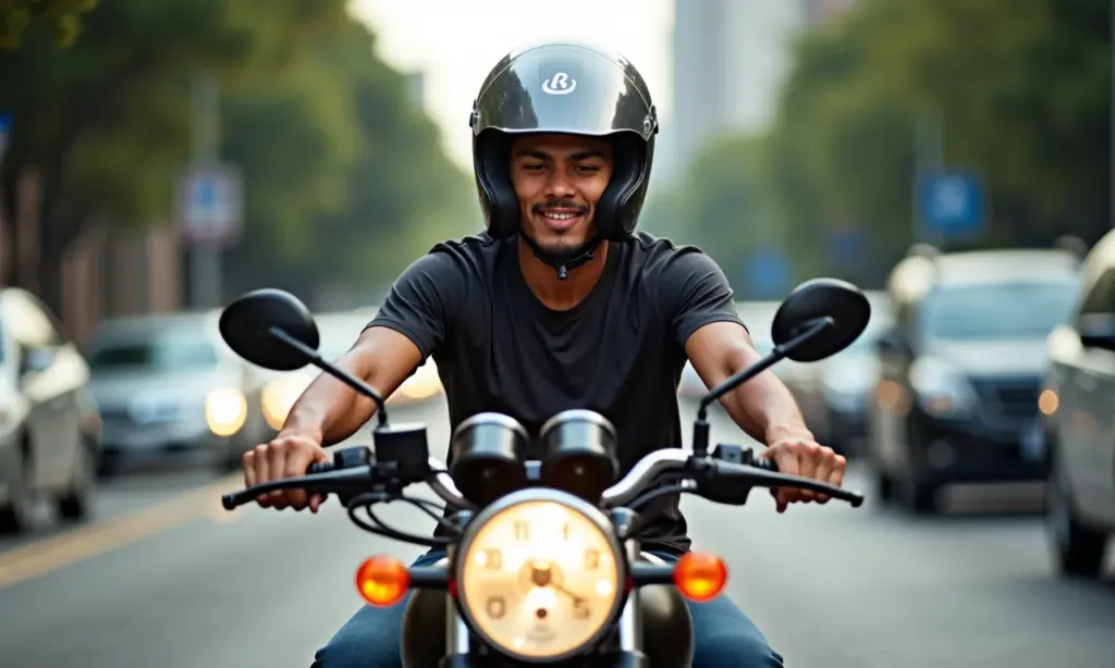 Motoboy Tem Direito a Adicional de Periculosidade a Lei Mudou Motoboy em São Paulo, representando a profissão e seus desafios.