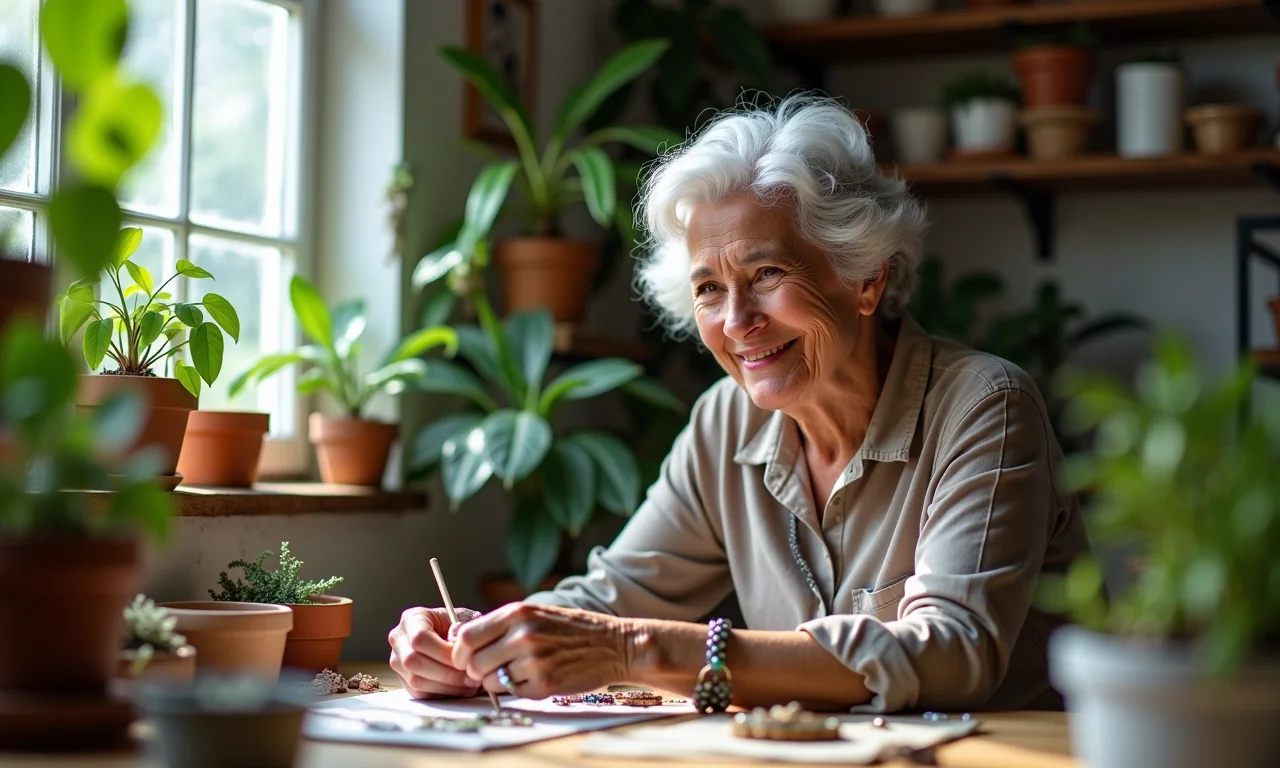 Mulher equilibrando MEI e busca por emprego.