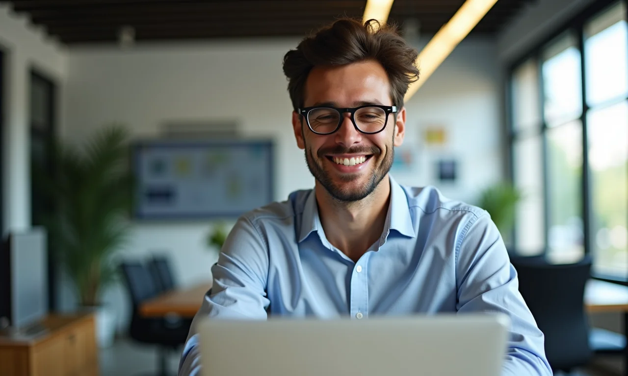 Networking online para conectar com profissionais da área no exterior.