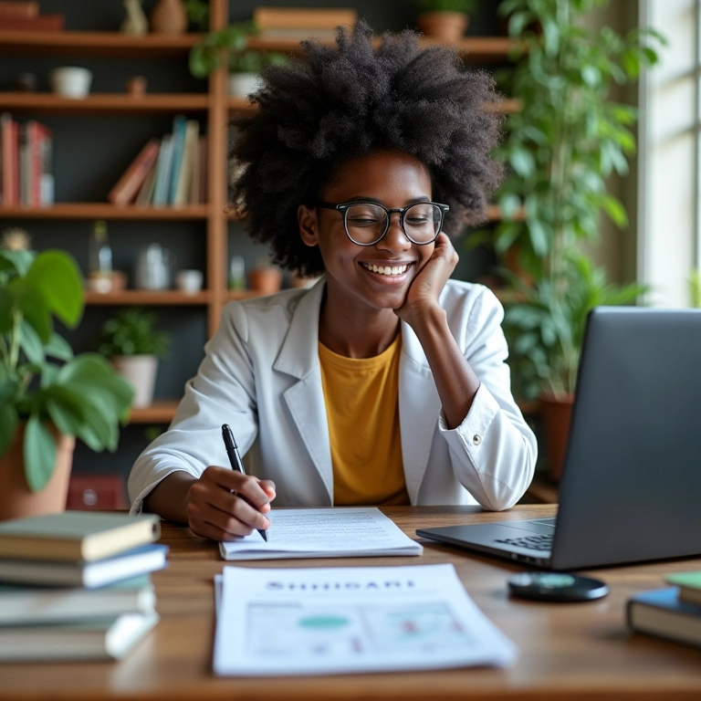 Planejando roteiro para vídeo de divulgação científica no YouTube.