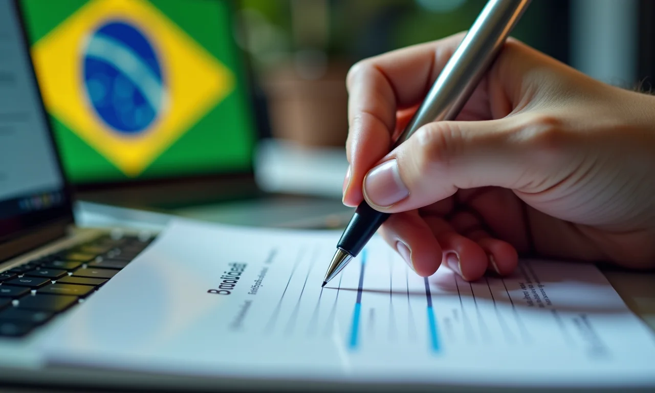 Preenchendo formulário de inscrição PROUNI/FIES.