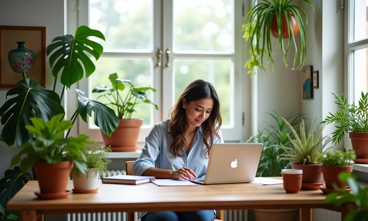 UX designer brasileira selecionando projetos para o portfólio.