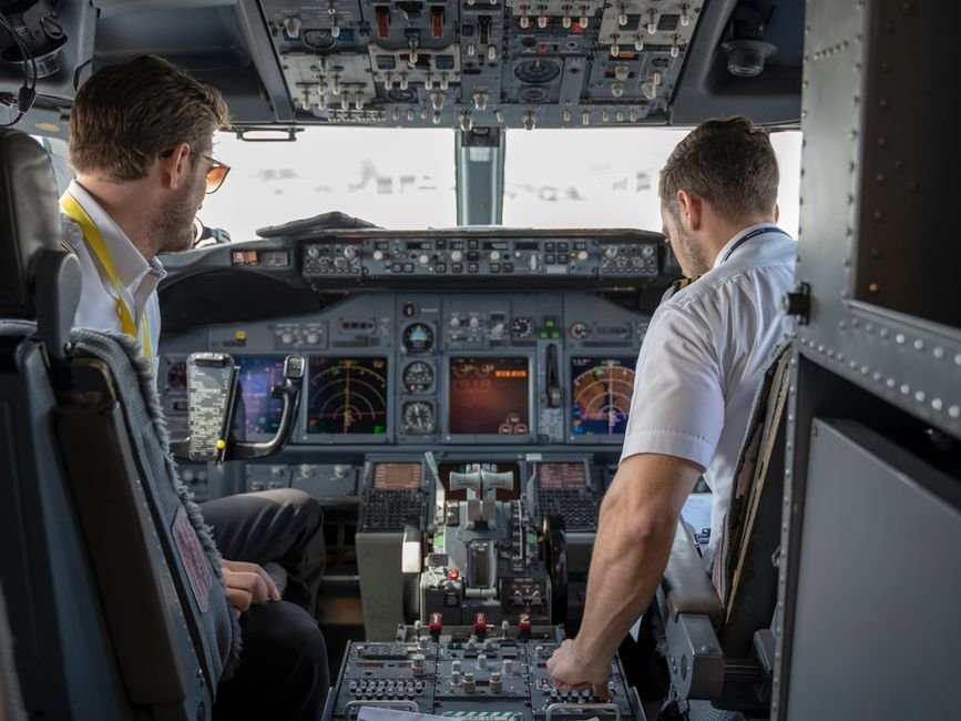 O que faz um piloto de avião comercial