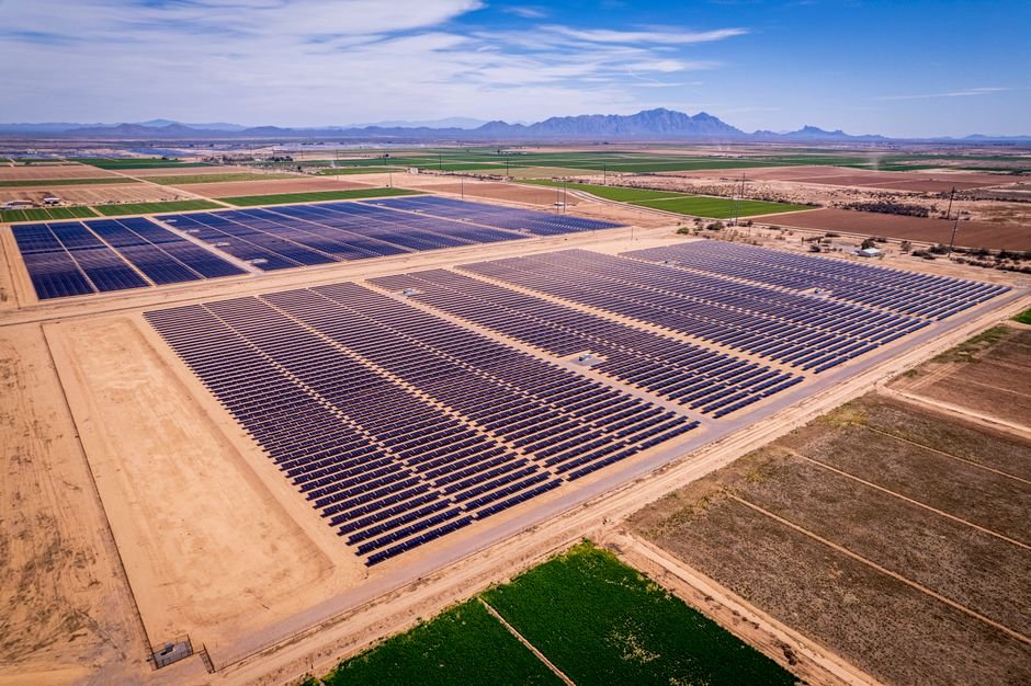 Grandes usinas solares (fazendas solares)